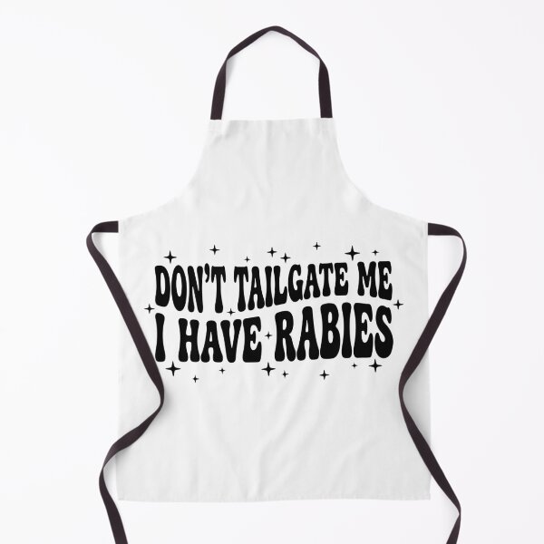 Item preview, Don't Tailgate Me I Have Rabies Funny Retro Groovy Quote designed and sold by raedattia.