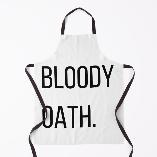 Item preview, Bloody Oath. | Funny Australian Slang Minimalist Typography T-Shirt designed and sold by OveloStudios.