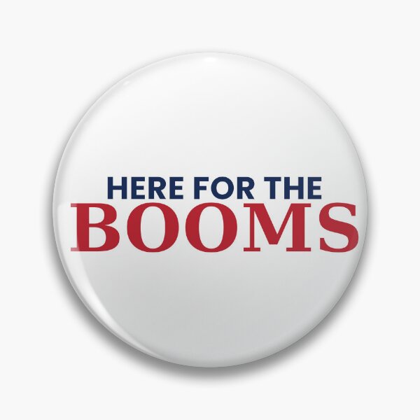 Item preview, Here For The Booms Funny 4th Of July Fireworks Tee designed and sold by 7Four1 Designs.