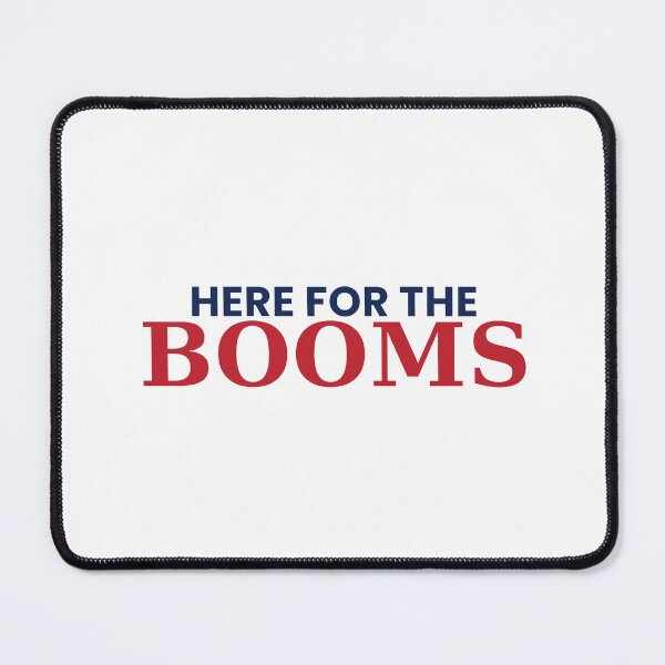 Item preview, Here For The Booms Funny 4th Of July Fireworks Tee designed and sold by 7Four1 Designs.