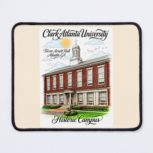 Item preview, Clark Atlanta University Trevor Arnett Hall Fine Art Sketch designed and sold by EvergreenPark - Tee Studio.