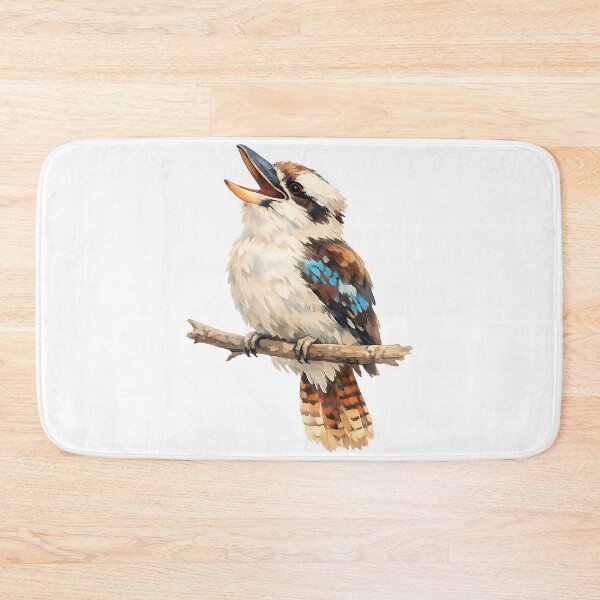 Item preview, Laughing Kookaburra Mid-Call Watercolour designed and sold by Jaruart.