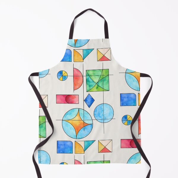 Item preview, Modern Geometric Watercolor Abstract Shapes designed and sold by blankTeeShirt.