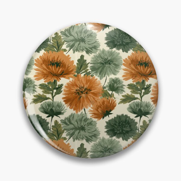 Item preview, Beautiful Chrysanthemum Print - Hawaiian Flower Pattern   - Retirement Gifts for Dad designed and sold by RoyalStarsPatts.
