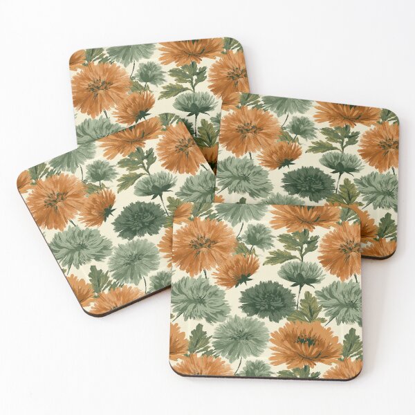 Item preview, Beautiful Chrysanthemum Print - Hawaiian Flower Pattern   - Retirement Gifts for Dad designed and sold by RoyalStarsPatts.