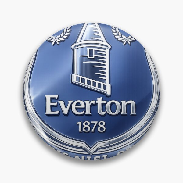 Item preview, Everton Chrome Logo designed and sold by JC's Cards & More.