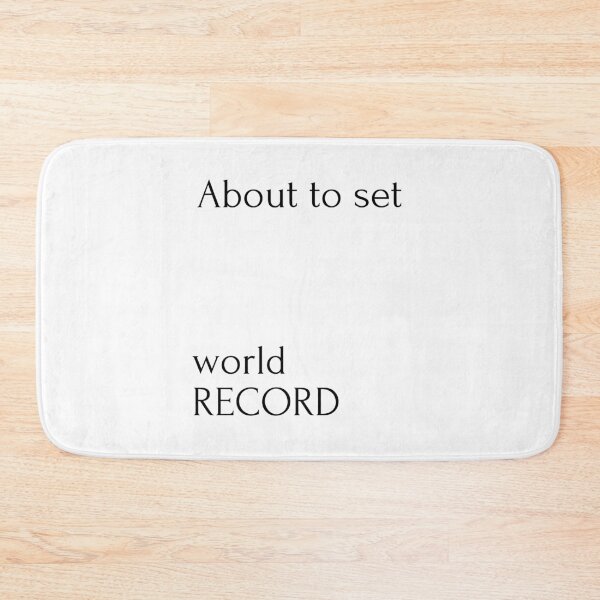 Item preview, About to set world record designed and sold by ArtistTejal.