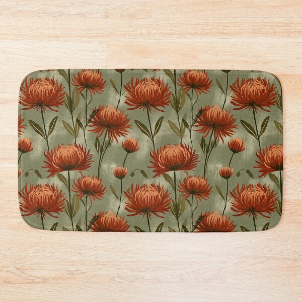 Item preview, Elegant Chrysanthemum Print  - Birth Flower Pattern   - Secret Santa Gifts designed and sold by RoyalStarsPatts.