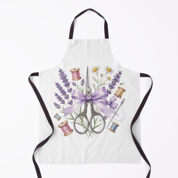 Item preview, Vintage Sewing Scissors Floral Illustration designed and sold by AillustriaAK.