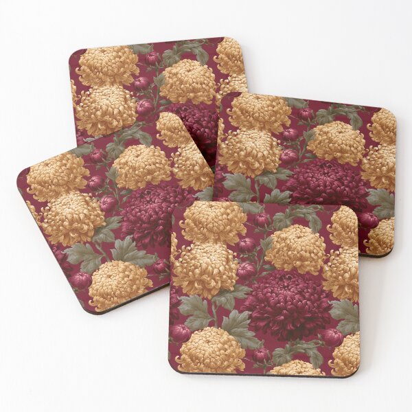 Item preview, Edgy Chrysanthemum  - Retro Flower Floral   - Sympathy Gifts designed and sold by RoyalStarsPatts.