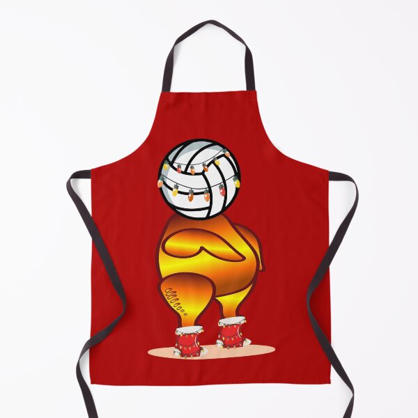 Item preview, Christmas Volleyball Chicken designed and sold by minimalartstory.