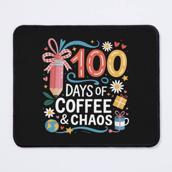 Item preview, 100th Day of School Teacher 100 Days Coffee Books designed and sold by MutedMoods.