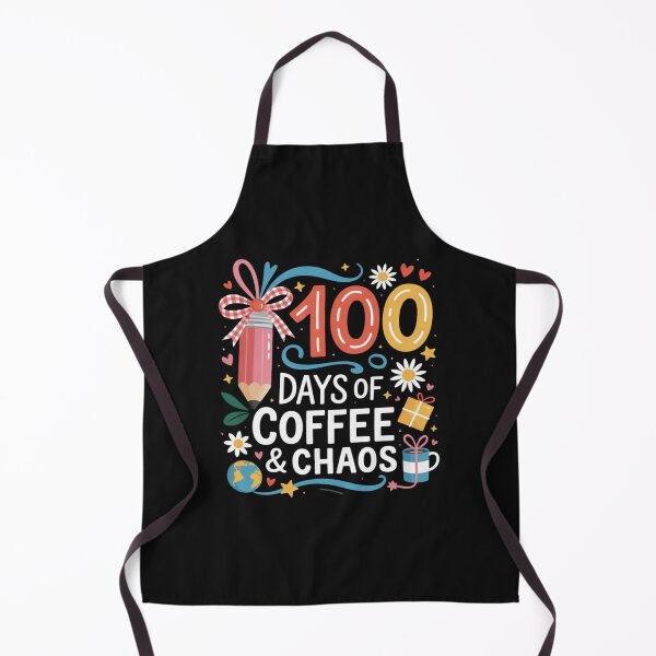 Item preview, 100th Day of School Teacher 100 Days Coffee Books designed and sold by MutedMoods.