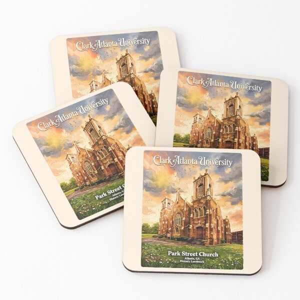 Item preview, Clark Atlanta University Historic Church Oil Painting Style Art designed and sold by EvergreenPark - Tee Studio.