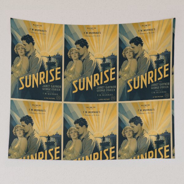 Item preview, Sunrise (1927) – Art Deco Silent Film Tribute Poster designed and sold by Grand Illusions.