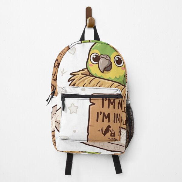 Item preview, Cute Parrot in Box Opti-Squawk Power Mode designed and sold by senya3001.
