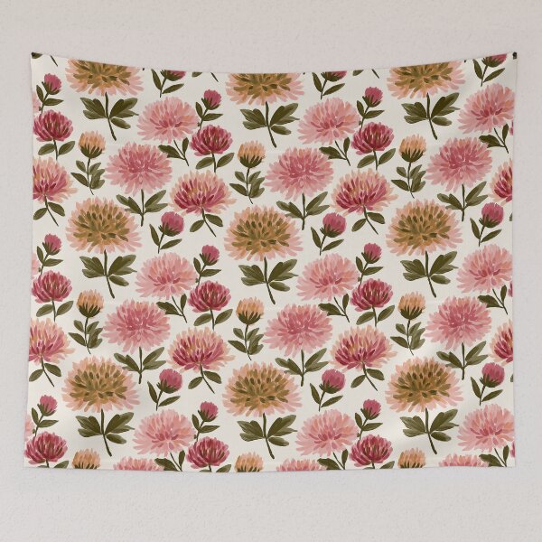 Item preview, Colorful Chrysanthemum  - Birth Flower Pattern   - Unique Gifts designed and sold by RoyalStarsPatts.