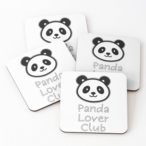 Item preview, Cute Panda Lover Club Minimalist Design designed and sold by JengPath.