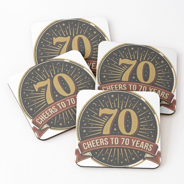 Item preview, Cheers to 70 Years | Vintage 1956 70th Birthday Celebration Shirt designed and sold by rushaib.