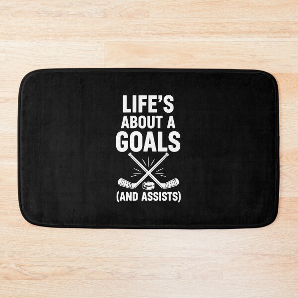 Item preview, Life's About A Goals (And Assists) Ice Hockey Player Fan designed and sold by PopStars1993.
