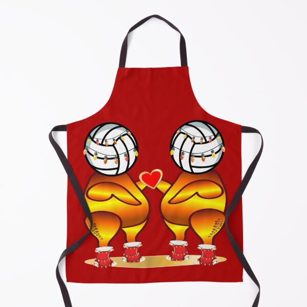 Item preview, Christmas roast chicken volleyball designed and sold by minimalartstory.