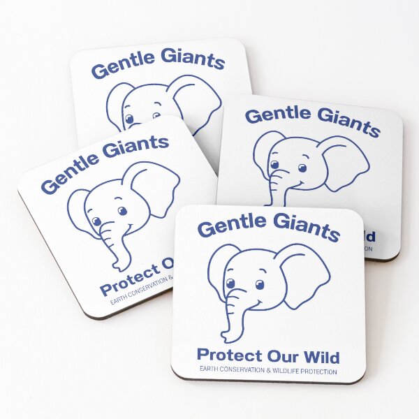 Item preview, Gentle Giants Protect Our Wild Elephant designed and sold by JengPath.
