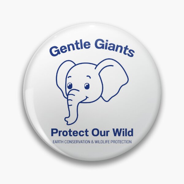Item preview, Gentle Giants Protect Our Wild Elephant designed and sold by JengPath.