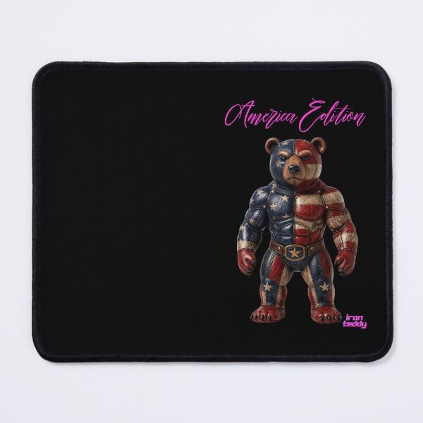 Item preview, Iron Teddy USA – Patriotic American Bear Warrior designed and sold by Woof-zil.