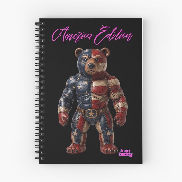 Item preview, Iron Teddy USA – Patriotic American Bear Warrior designed and sold by Woof-zil.
