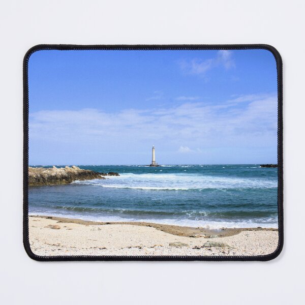 Item preview, Goury lighthouse Cherbourg photograph designed and sold by Natimo-Studio.