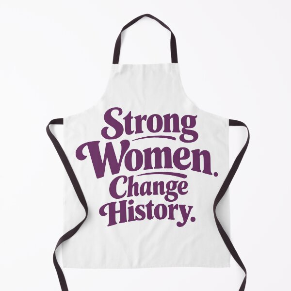 Item preview, Strong Women Change History Plum Typography T-Shirt | Feminist Empowerment Design designed and sold by Velora Printss.