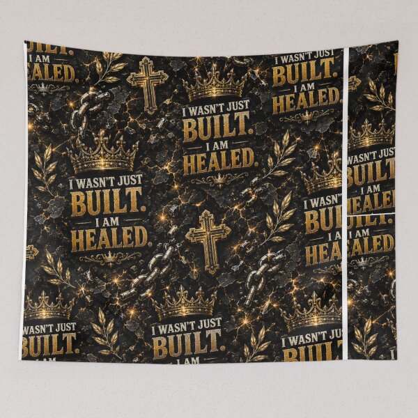 Item preview, Healed Legacy AOP™ | I Wasn’t Just Built I Am Healed Faith Pattern designed and sold by BIGBIY Voices.