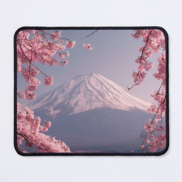 Item preview, Mount fuji with cherry blossom designed and sold by thisisaz.