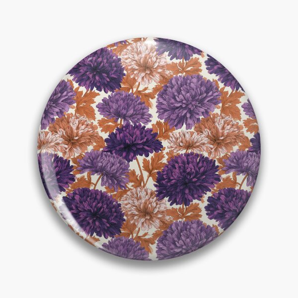 Item preview, Elegant Chrysanthemum  - Flower Bouquet Pattern   - Valentine Gifts For Her designed and sold by RoyalStarsPatts.