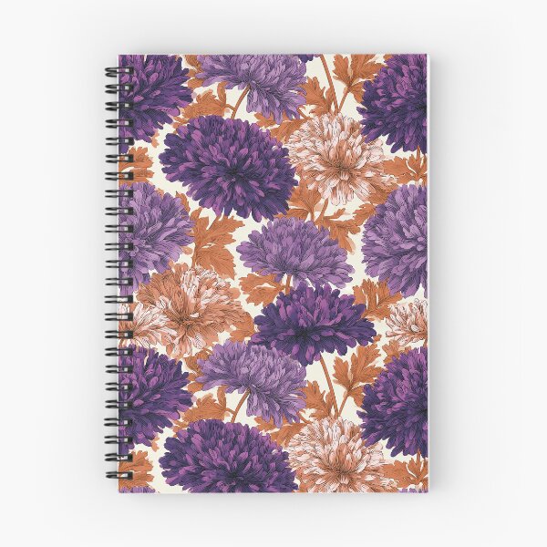 Item preview, Elegant Chrysanthemum  - Flower Bouquet Pattern   - Valentine Gifts For Her designed and sold by RoyalStarsPatts.