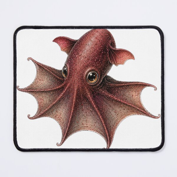 Item preview, Cute Vintage Vampire Squid Sticker - Red Deep Sea Cephalopod designed and sold by PND7777.