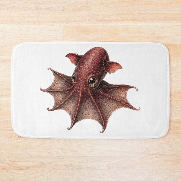 Item preview, Cute Vintage Vampire Squid Sticker - Red Deep Sea Cephalopod designed and sold by PND7777.