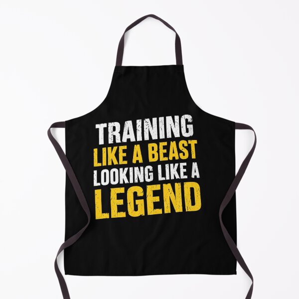 Item preview, Training Like A Beast Looking Like A Legend Gym Fitness Gift T-Shirt designed and sold by Digistore1221.