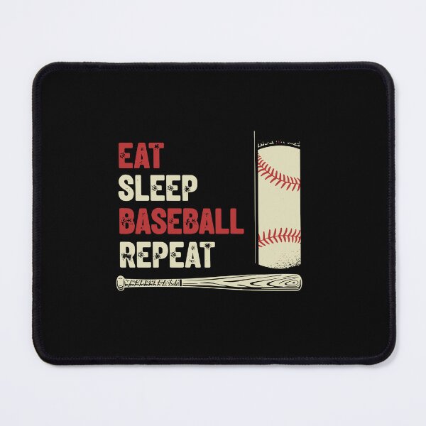 Item preview, Eat Sleep Baseball Repeat Baseball Player Fan Sport designed and sold by PopStars1993.