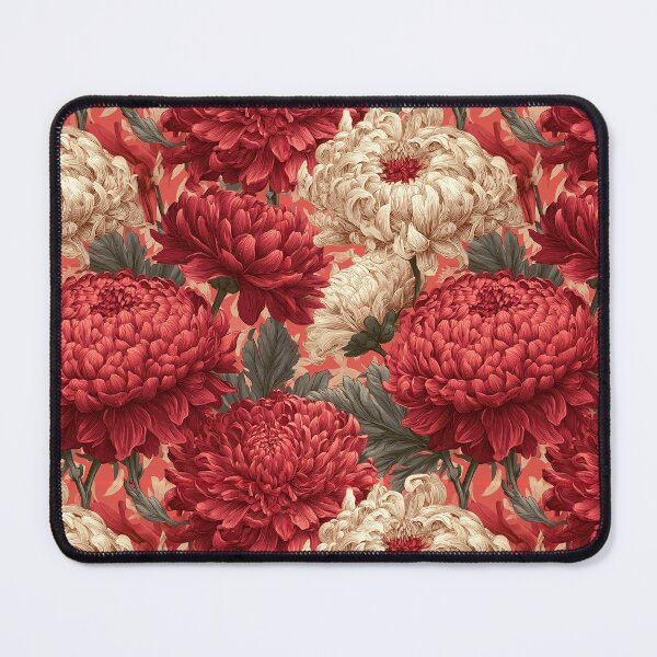 Item preview, Stunning Chrysanthemum Floral  - Birthday Flower Pattern   - Valentine Gifts For Men designed and sold by RoyalStarsPatts.