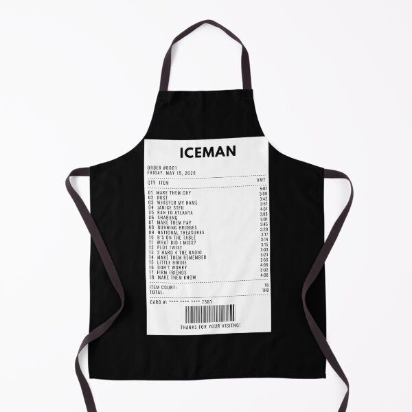 Item preview, ICEMAN receipt designed and sold by 1xstonee-shop.
