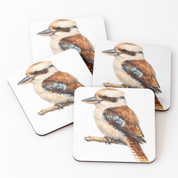 Item preview, Watercolour Kookaburra designed and sold by Jaruart.