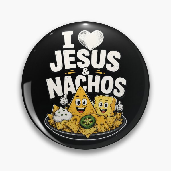 Item preview, I Love Jesus and Nachos designed and sold by OlakunleOloroz.