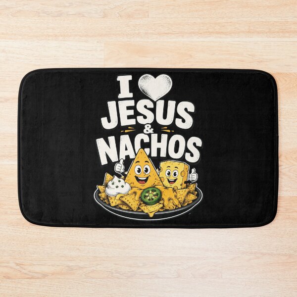 Item preview, I Love Jesus and Nachos designed and sold by OlakunleOloroz.