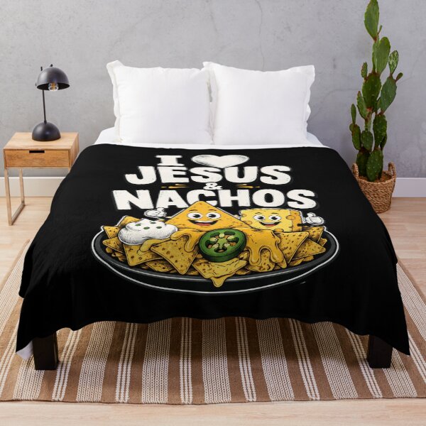 Item preview, I Love Jesus and Nachos designed and sold by OlakunleOloroz.