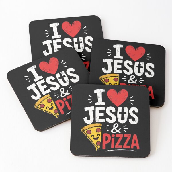 Item preview, I Love Jesus And Pizza designed and sold by OlakunleOloroz.