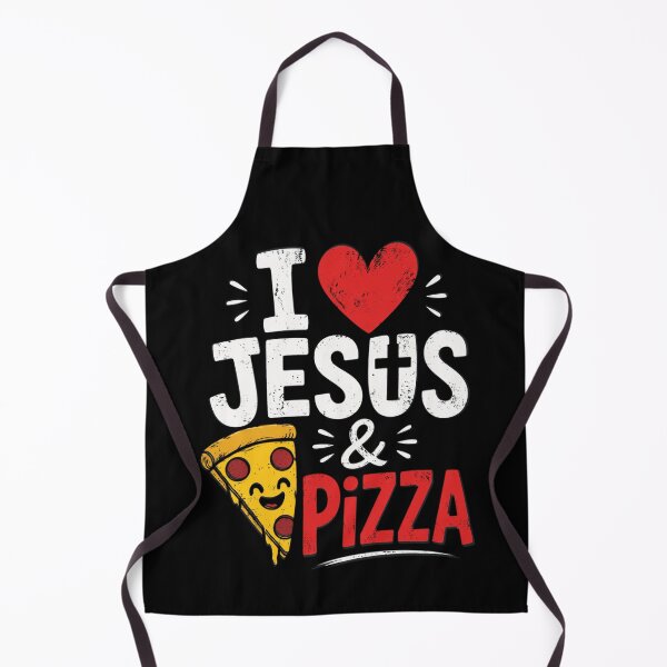 Item preview, I Love Jesus And Pizza designed and sold by OlakunleOloroz.