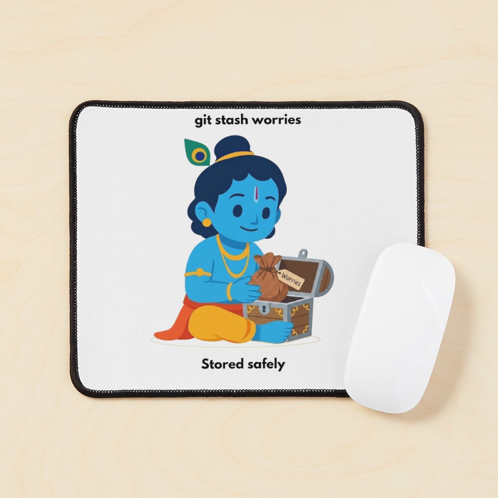 Item preview, Mouse Pad designed and sold by BhaktiByte.