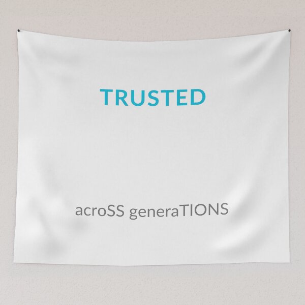 Item preview, Trusted across generations designed and sold by ArtistTejal.