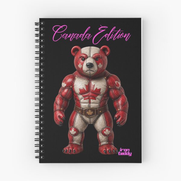 Item preview, Iron Teddy Canada – Maple Leaf Bear Warrior designed and sold by Woof-zil.